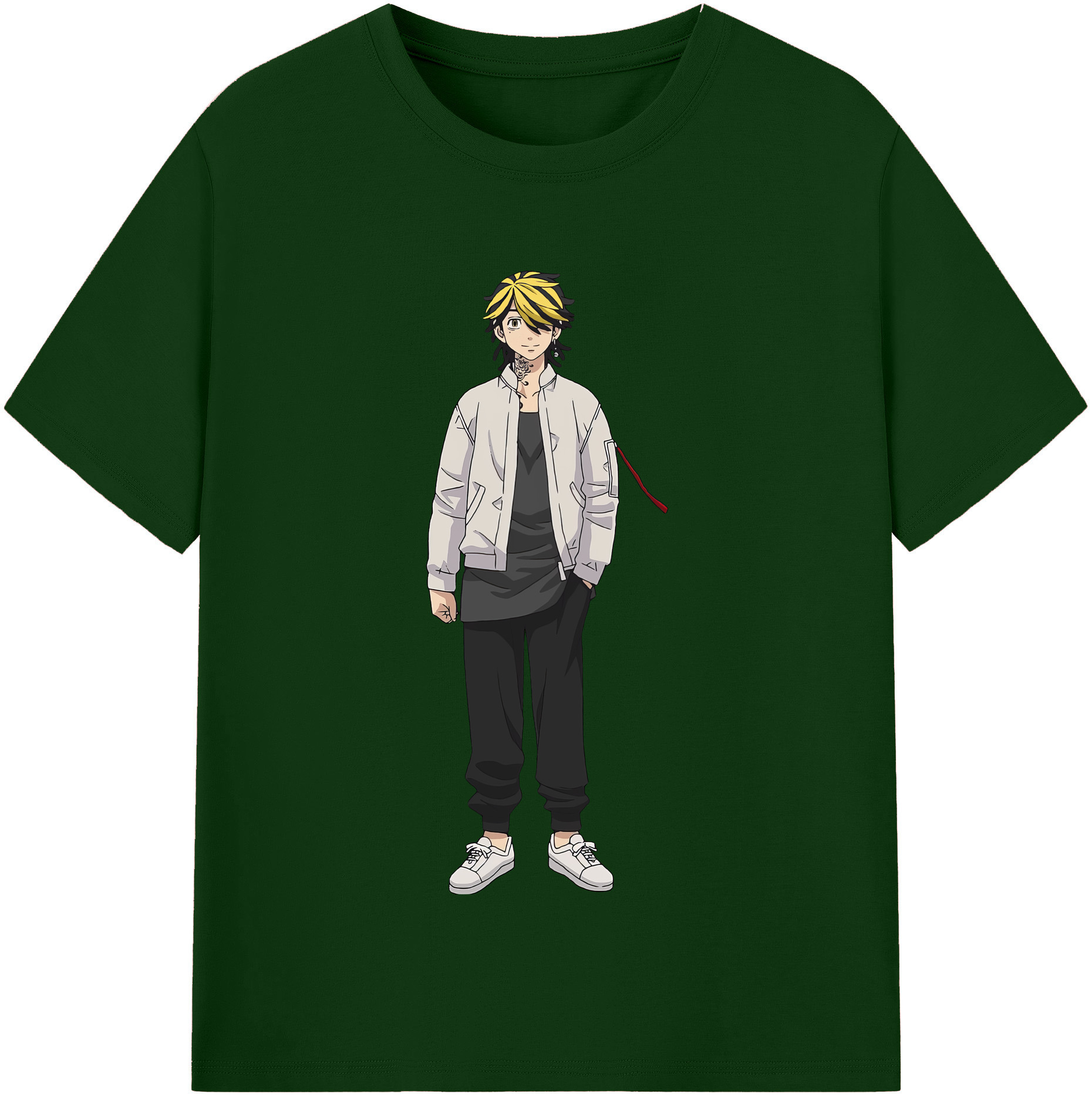 （画像用） 東京リベンジャーズ Tokyo Revengers 綿100％半袖Tシャツ（フロントプリント）